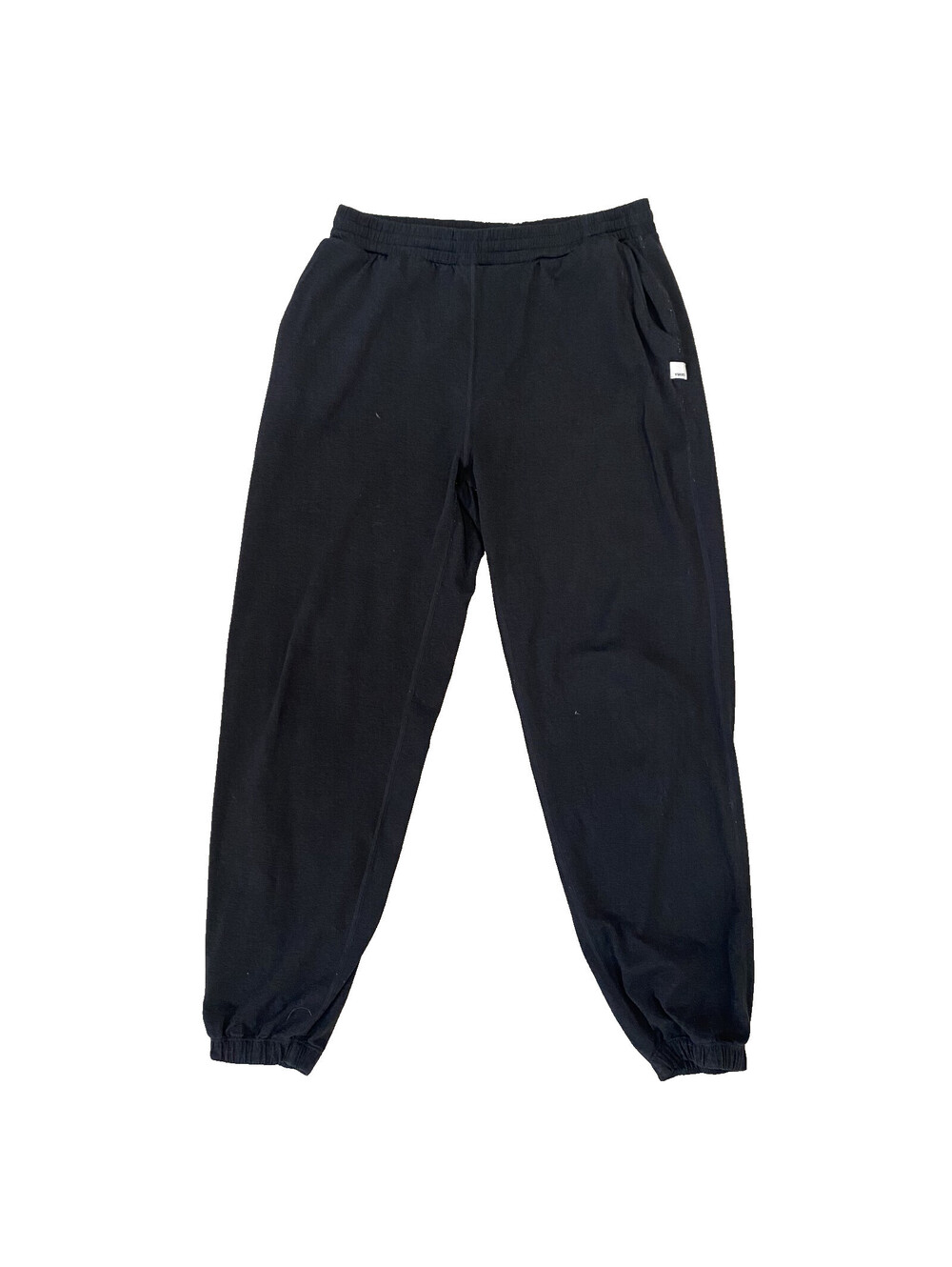 Vuori Boyfriend Jogger Pants Women's Size M Charcoal Gray Drawstring Waist VW457